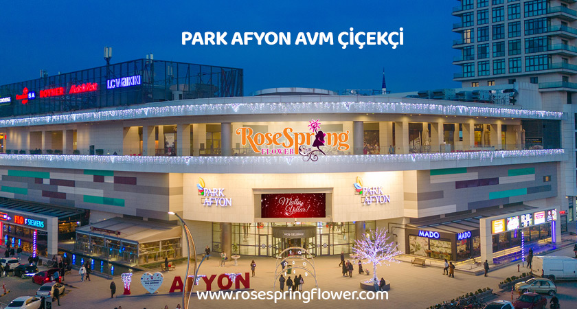 Afyon Çiçekçi Rose Spring Flower kır düğünü mekanı — Merkez